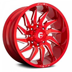 Fuel Off Road フューエルオフロード ホイール SABER D745 | Candy Red & Milled
